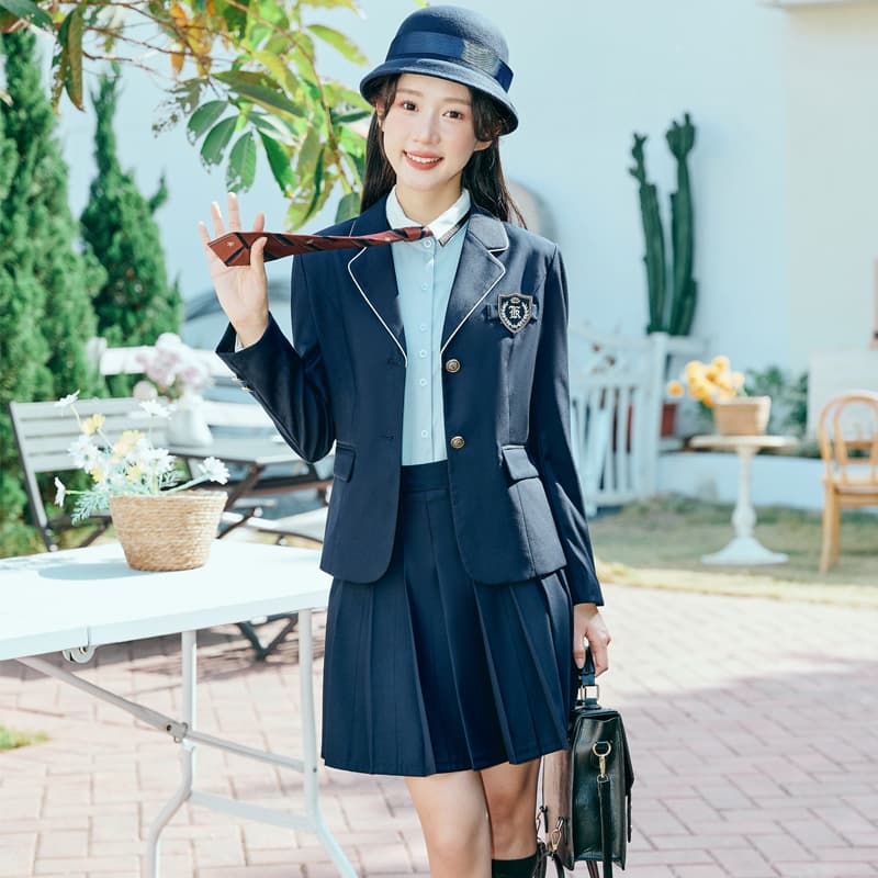 制服コスプレ 学園風制服ブレザー上下セット