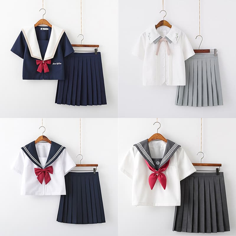制服コスプレ 制服コスプレ 清楚セーラー制服セット