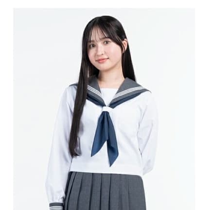 制服コスプレ 伝統的な清楚感溢れる学生風セーラー服