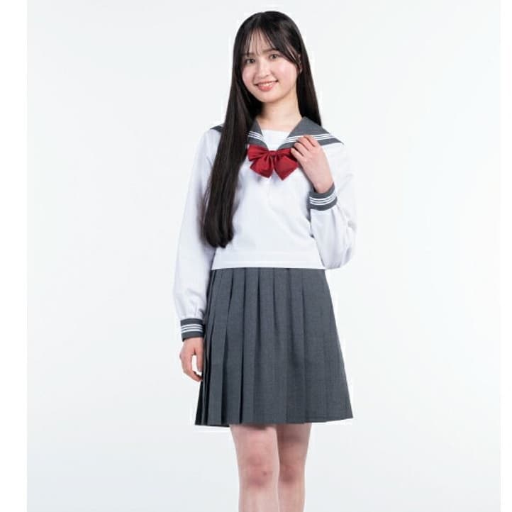 制服コスプレ 伝統的な清楚感溢れる学生風セーラー服
