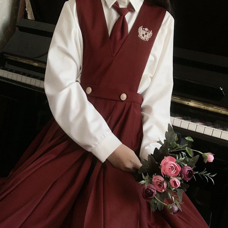 制服コスプレ 学生風レトロ制服ブレザーセット