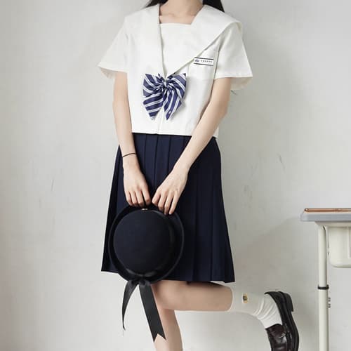 お嬢様学校風　学園セーラー服