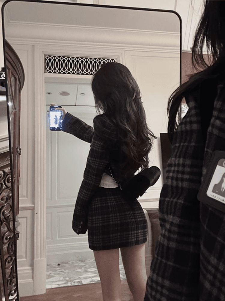 アカデミー風クロップド丈制服