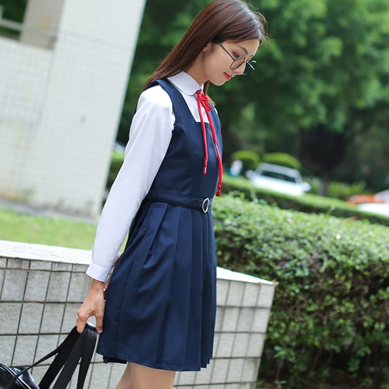 制服コスプレ 清楚な学園風ジャンパースカート