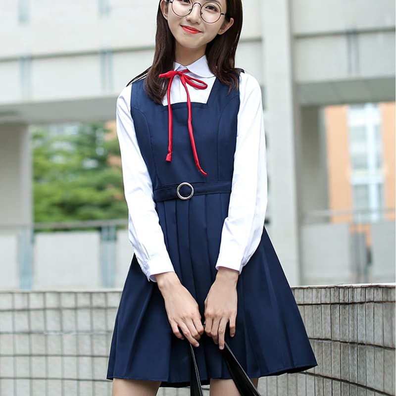 制服コスプレ 清楚な学園風ジャンパースカート