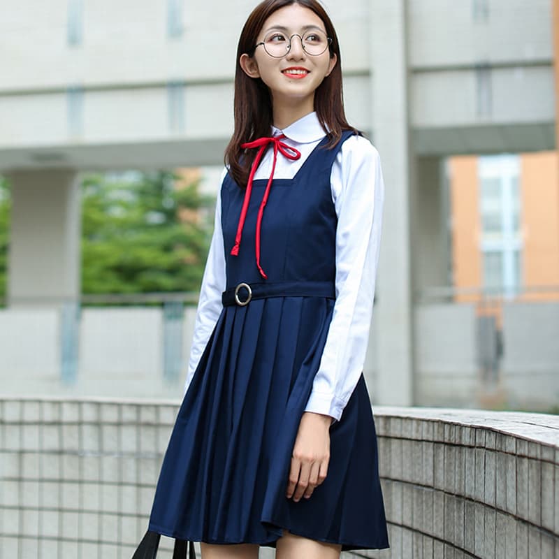 制服コスプレ 清楚な学園風ジャンパースカート