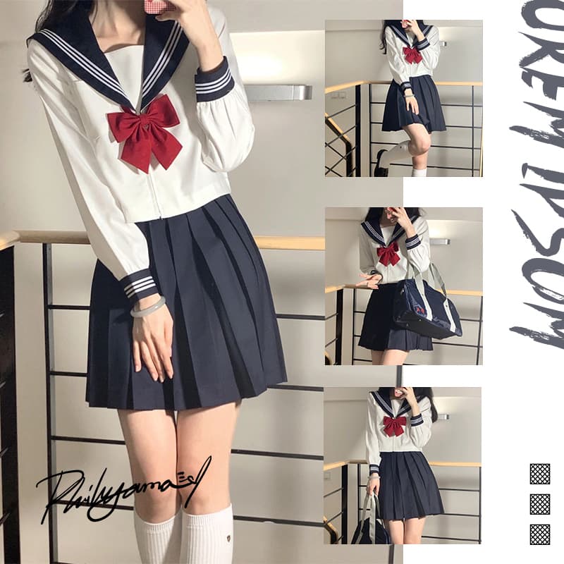 王道の学園セーラー服