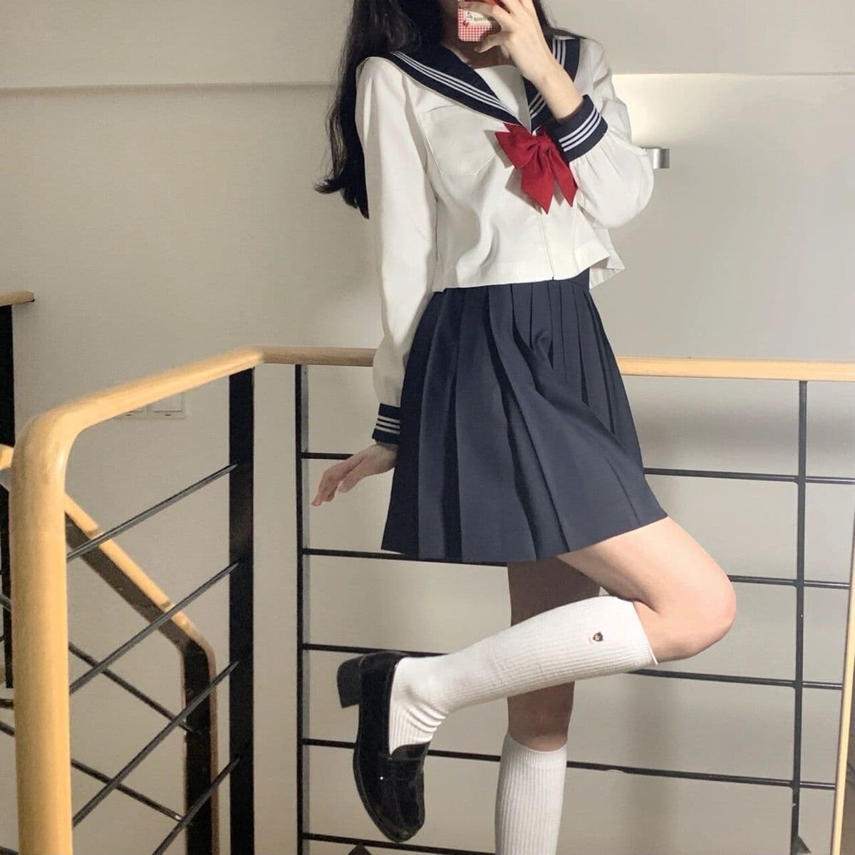 王道の学園セーラー服