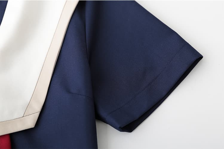 夏用　半袖 清純派セーラー学生服セット