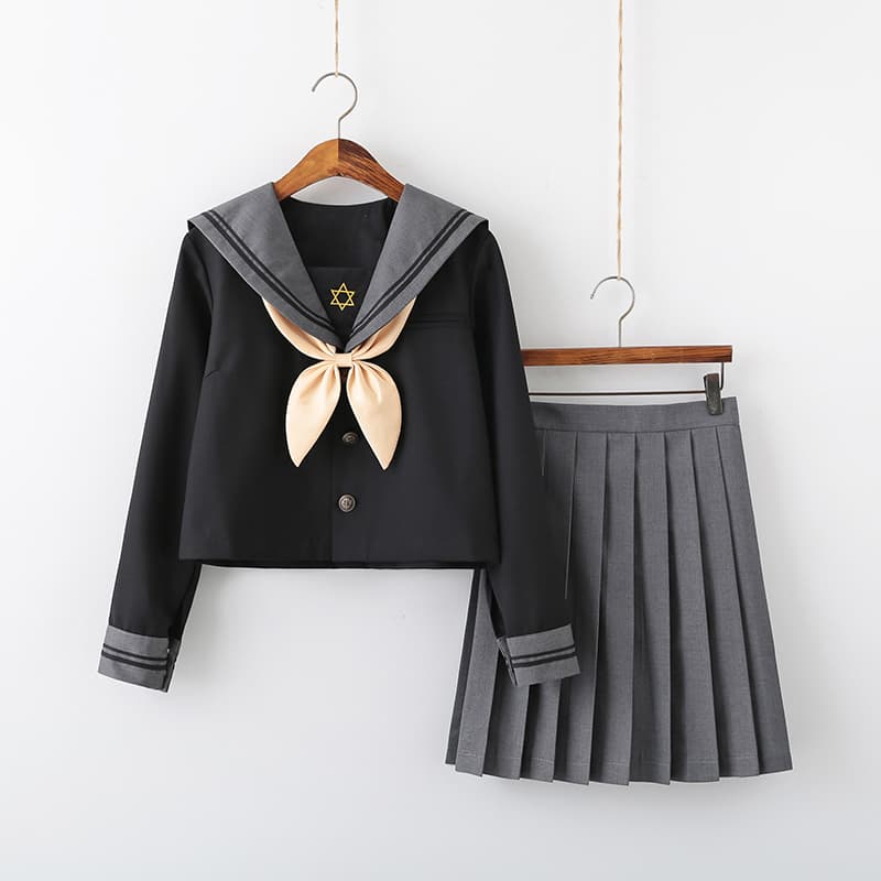 制服コスプレ 海風セーラー制服 学院風ツーピース