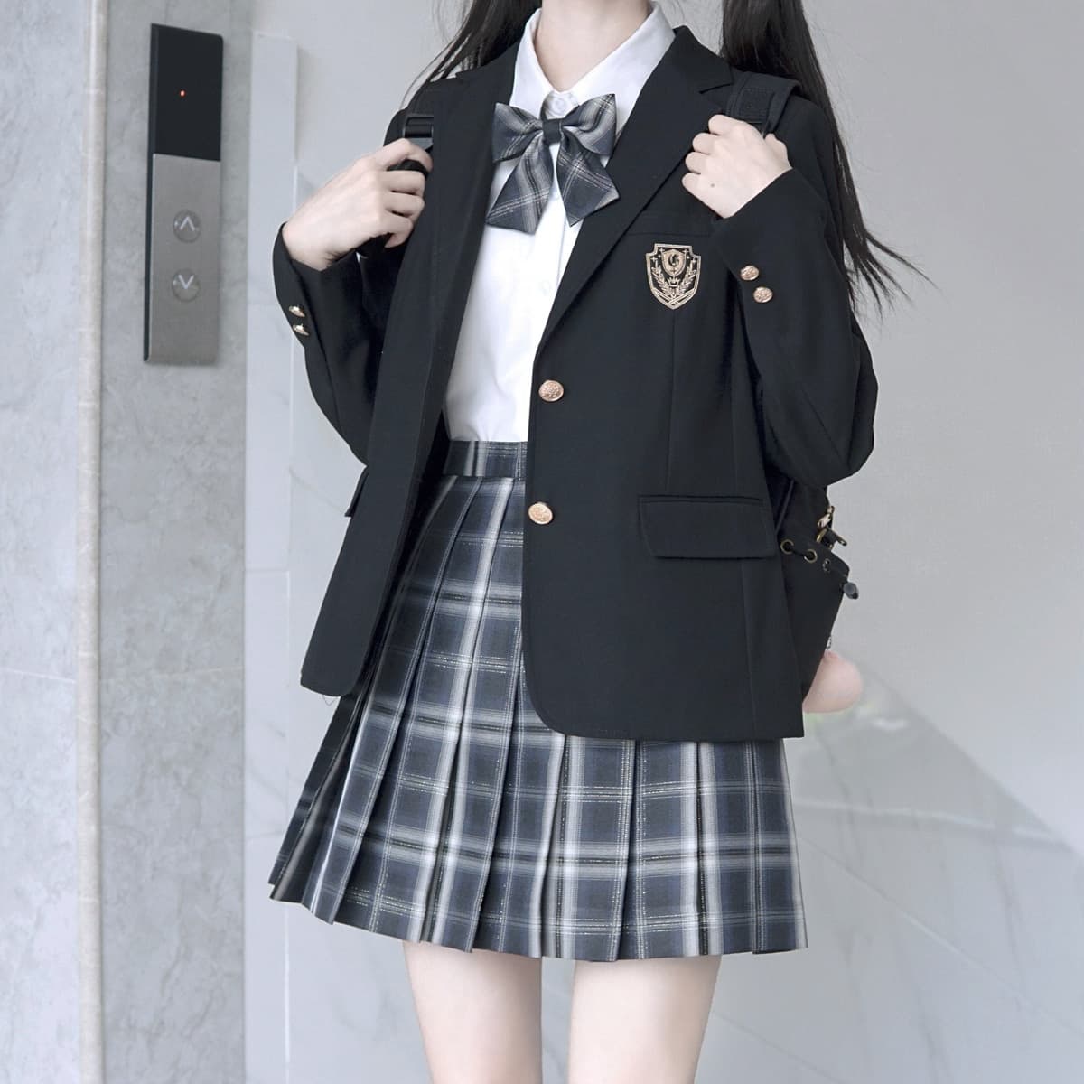 制服コスプレ 制服コスプレ 優雅なプリーツスカート制服セット