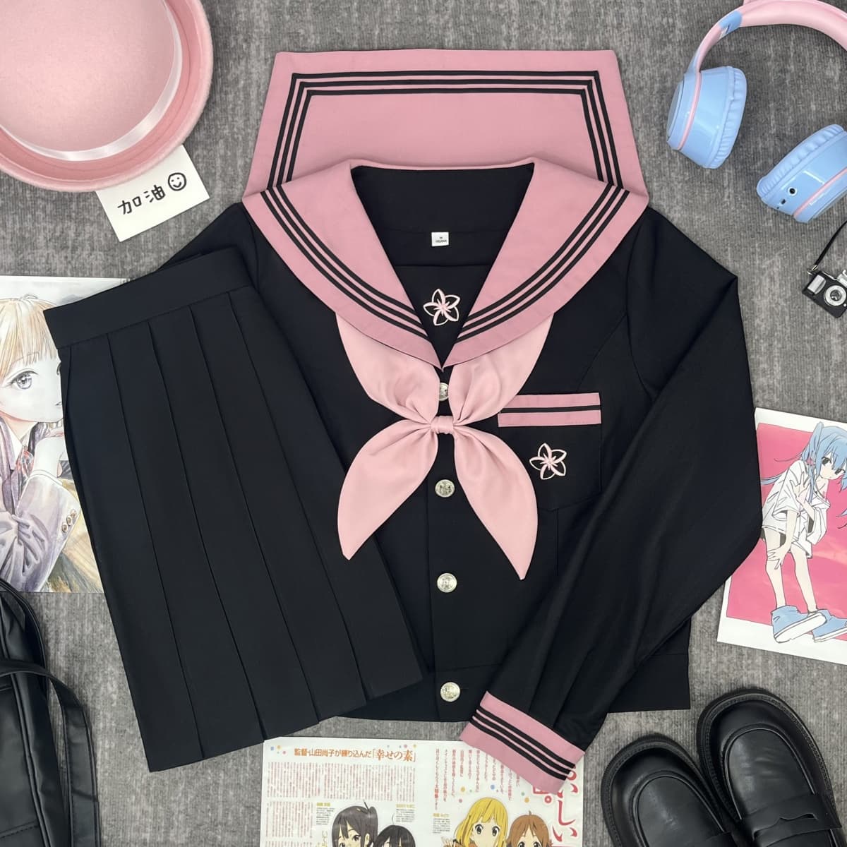 制服コスプレ 桜花セーラー学生服