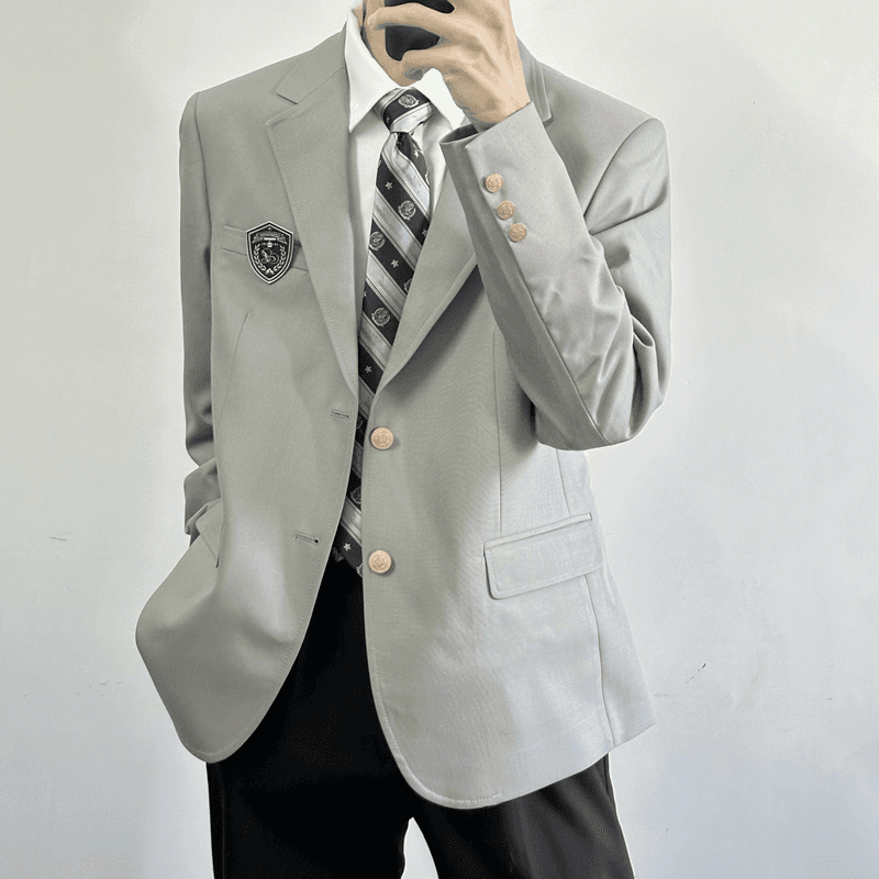男装 学生風クラシカルブレザー