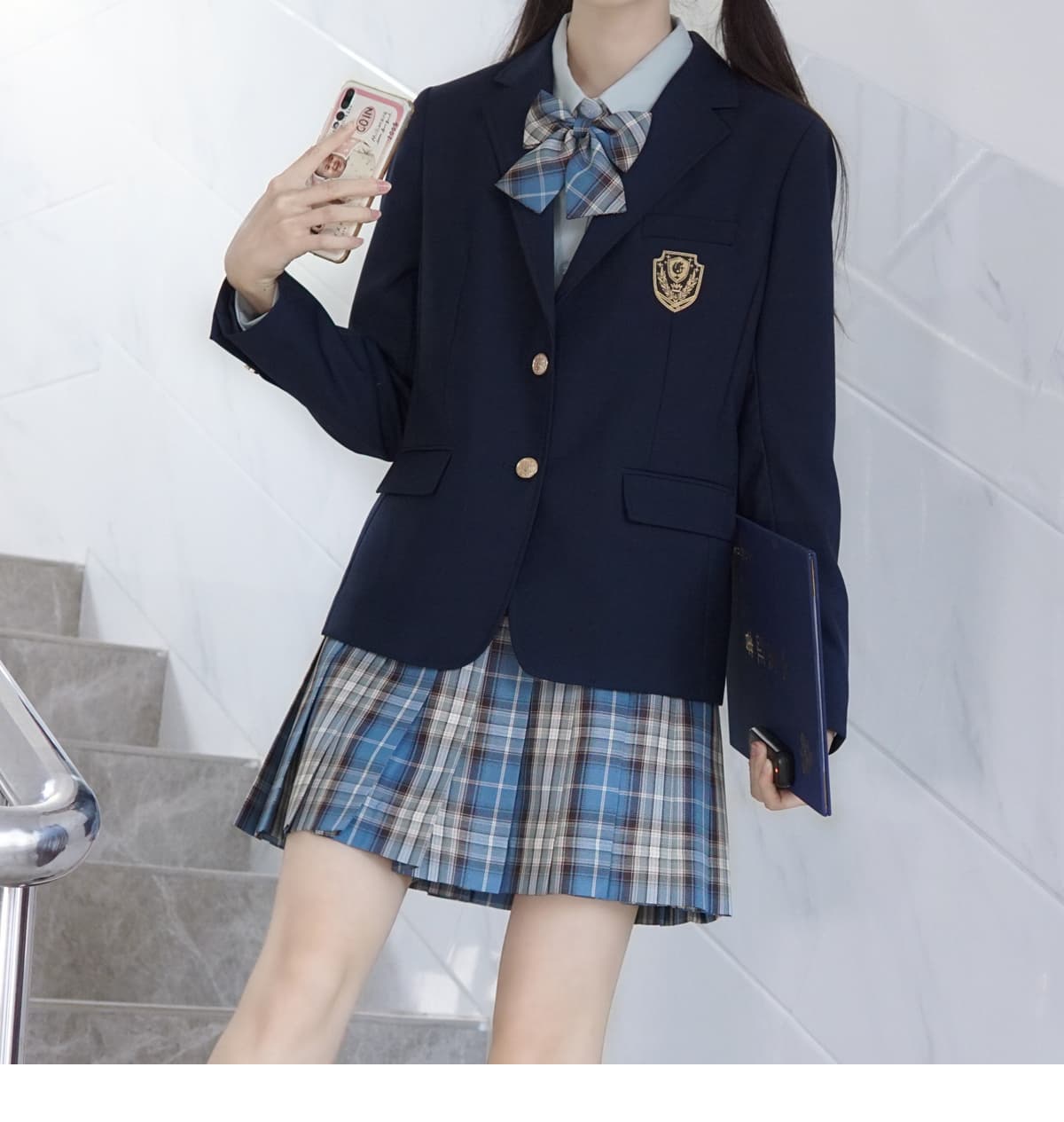 制服コスプレ 制服コスプレ 優雅なプリーツスカート制服セット