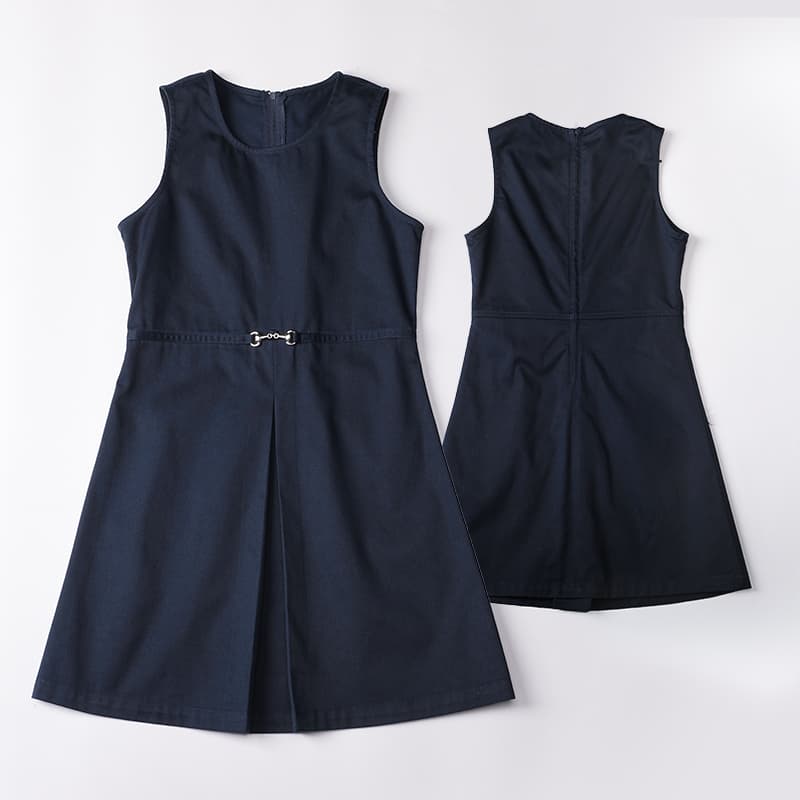 【キッズ】制服 ノースリーブプリーツジャンパースカート
