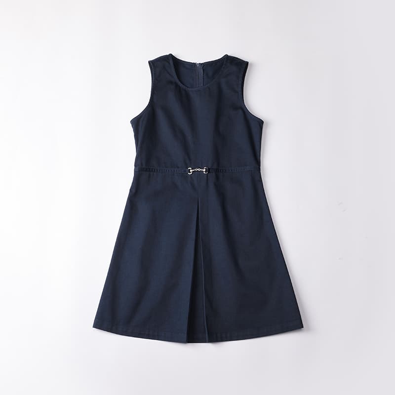 【キッズ】制服 ノースリーブプリーツジャンパースカート