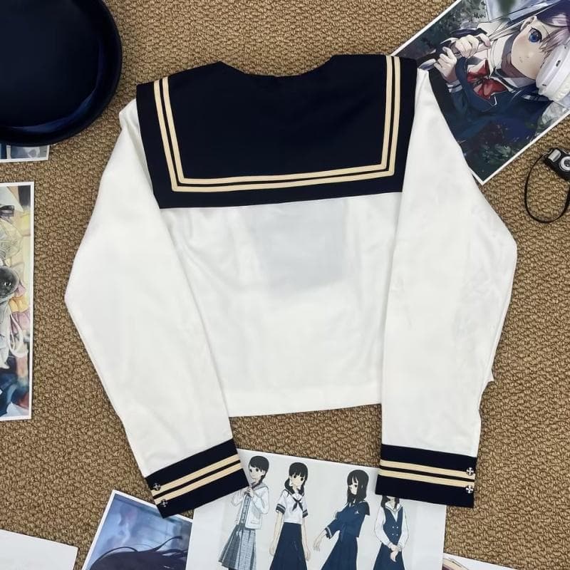 制服コスプレ 伝統風学生風セーラー服制服一式